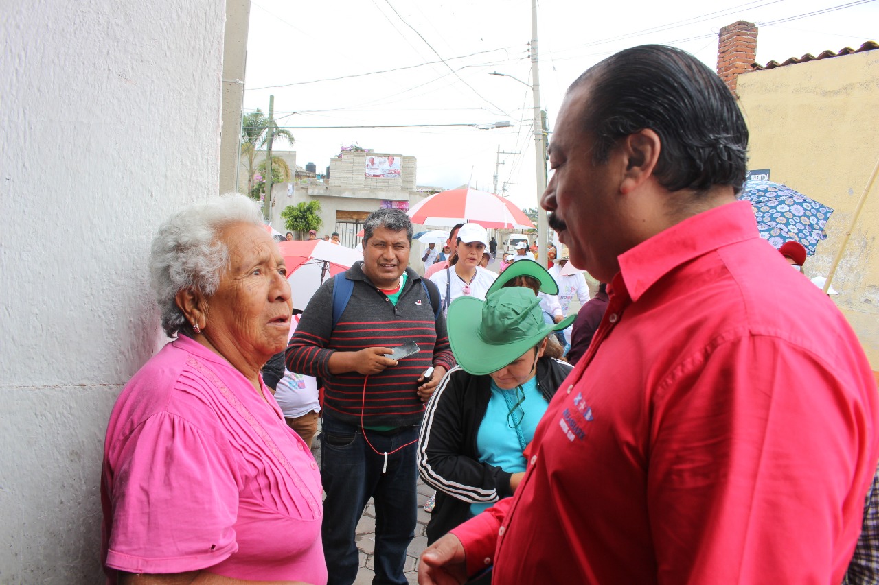 Francisco Román con la confianza del triunfo en el Distrito XIII